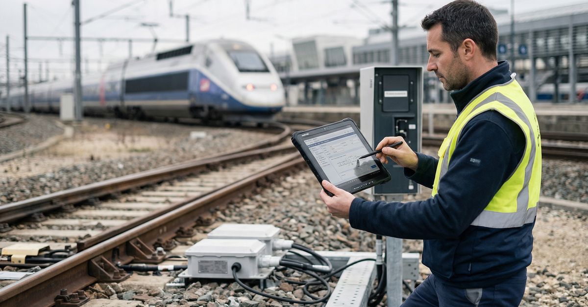 Numérisation des contrôles ferroviaires : garder le terrain